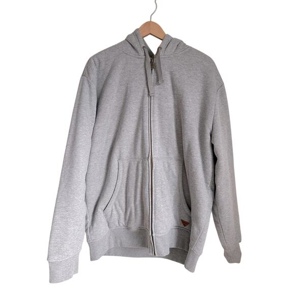 Original Weatherproof Vintage (since 1948) Sherpa Lined Hoodie Gray XXL - Picture 1 of 5